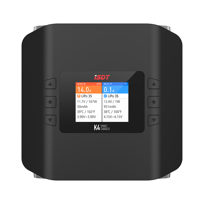 Isdt K4 Dual Lipo Charger - ISDT K4 Двухрежимное интеллектуальное зарядное-разрядное устройство