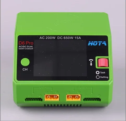 HOTA D6 Pro – интеллектуальное – обзор и цена Hota D6 Pro Dual Lipo Charger