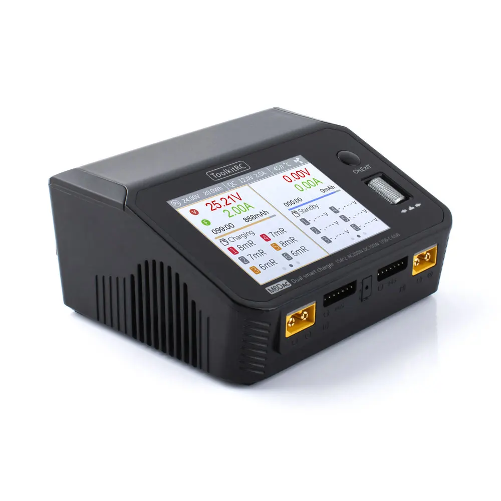 ToolkitRC M6DAC AC 200W DC 700 – обзор и цена Toolkitrc M6Dac Smart Charger