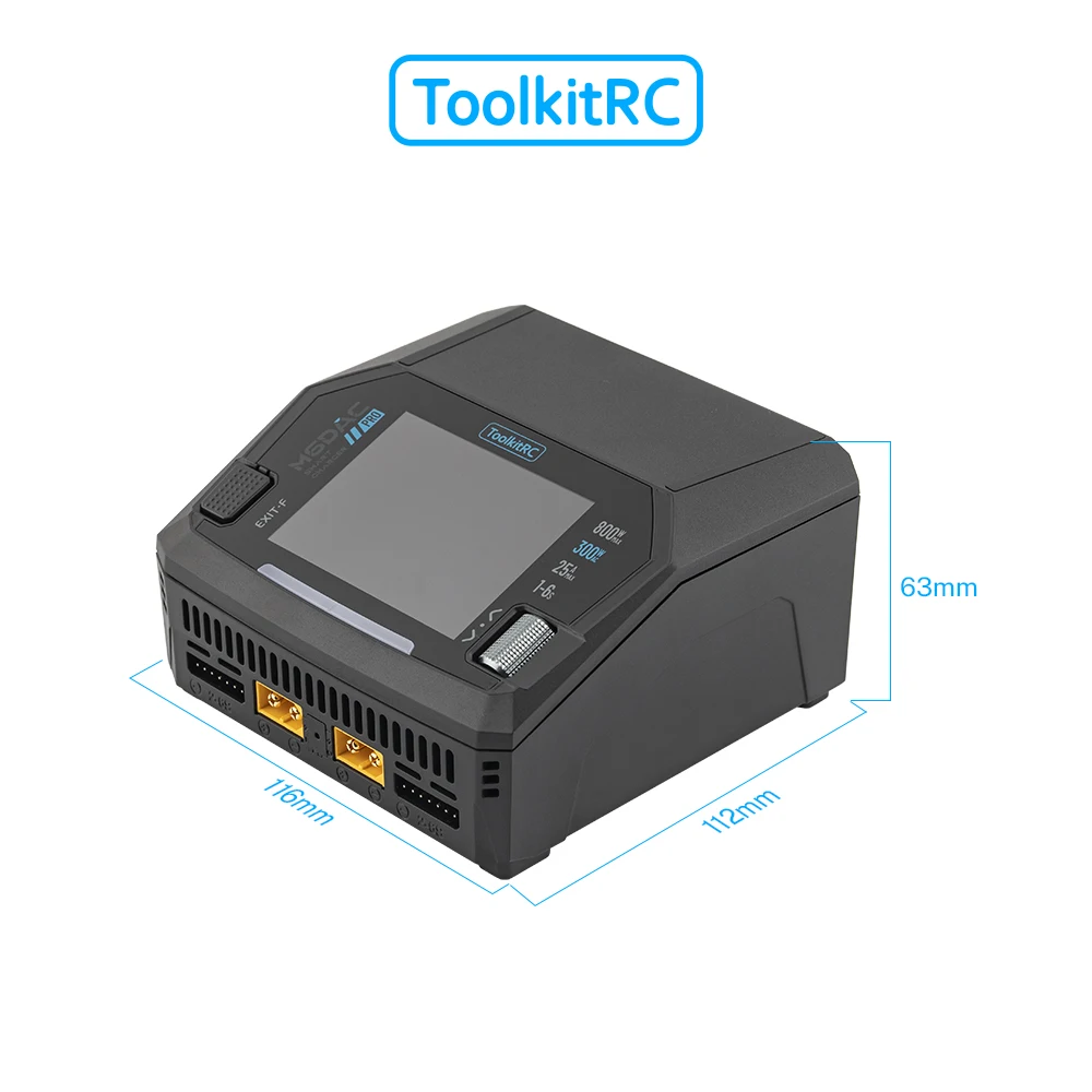 ToolkitRC M6DAC PRO V2 – двухк – обзор и цена Toolkitrc M6Dac Smart Charger